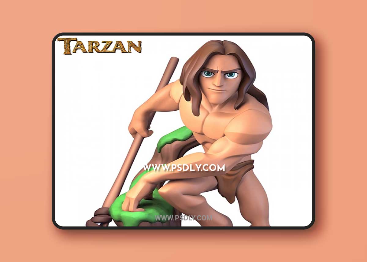 Tarzan 3D Print Model
