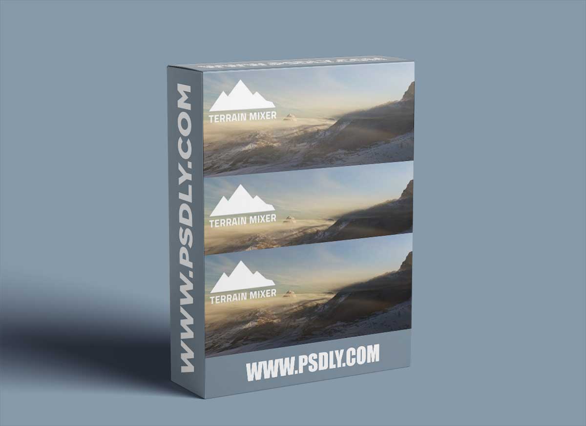 Terrain Mixer 1.86 + Maps & Sky Textures for Blender