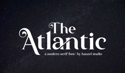 The Atlantic - Modern Serif Font