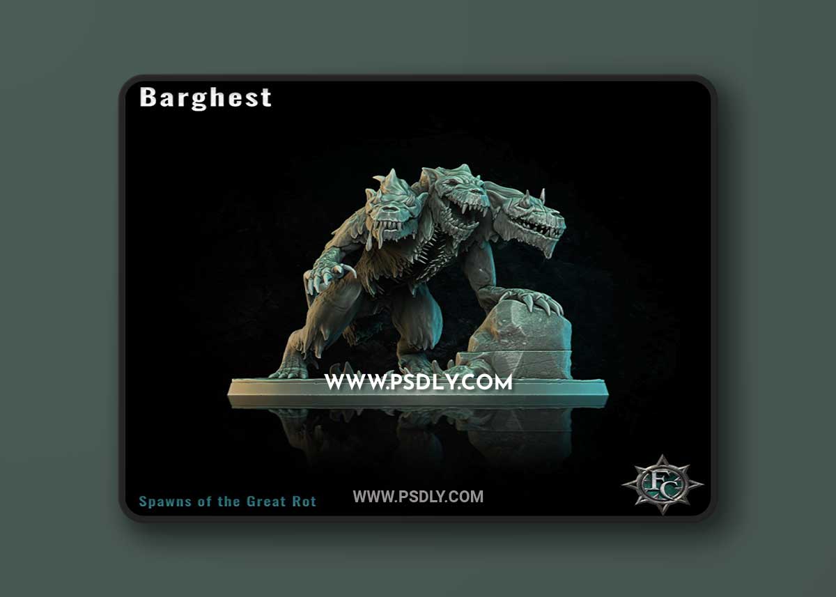 The Barghest 3D Print Model