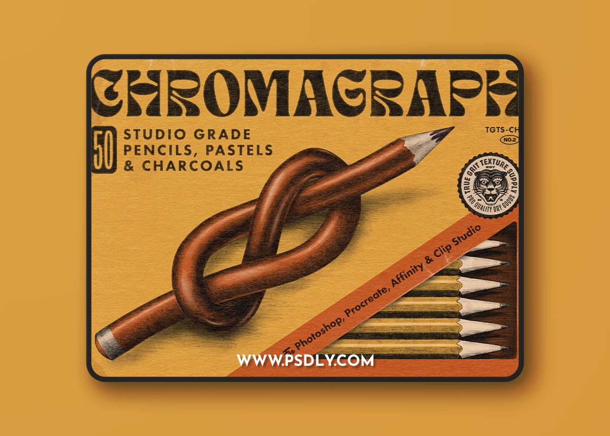 True Grit Supply Chromagraph (ps + procreate)