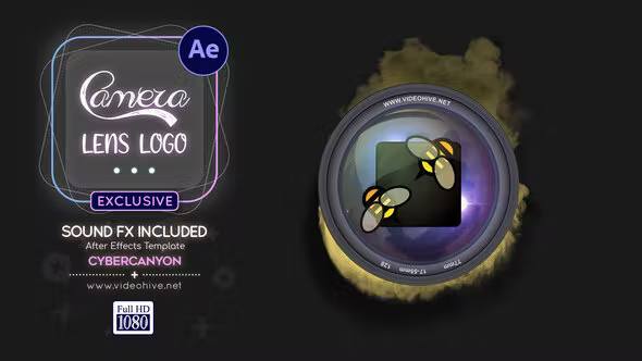 Videohive Camera Lens Logo 37849691