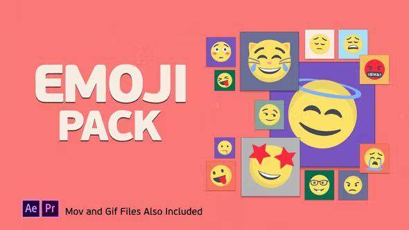 Videohive Emoji Pack 27369219
