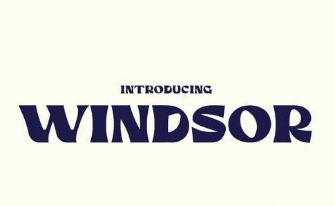 Windsor - Asia Inspired Typeface