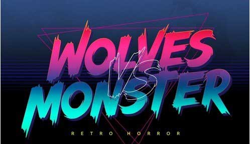 Wolves Vs Monster - Retro Horror Font