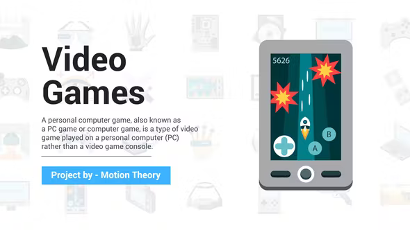 Videohive Video Games Icons 37716257