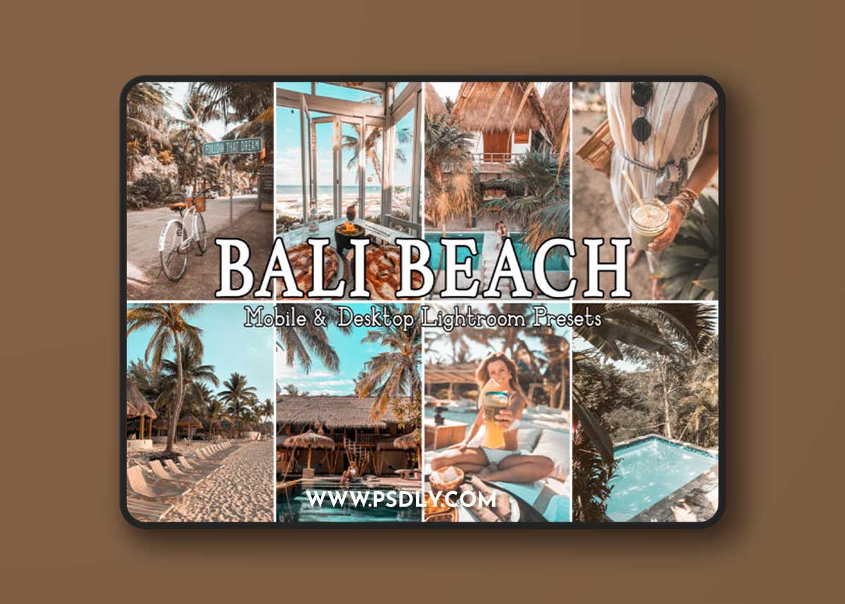 10 Bali Beach Lightroom Mobile Presets