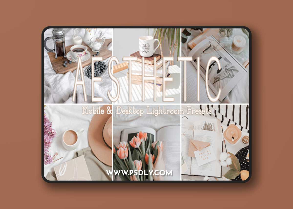 12 Aesthetic Lightroom Mobile Presets