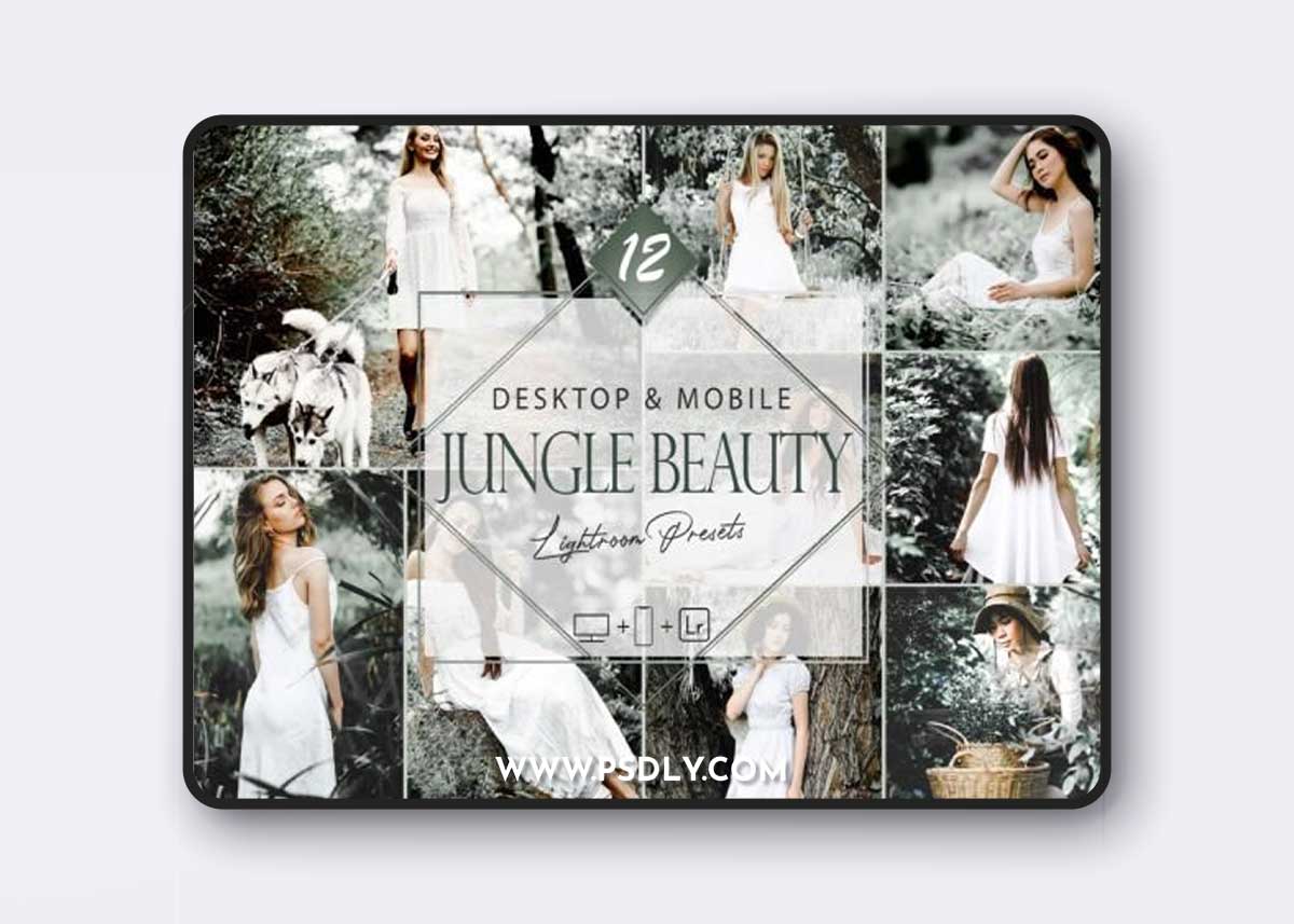 12 Jungle Beauty Lightroom Presets