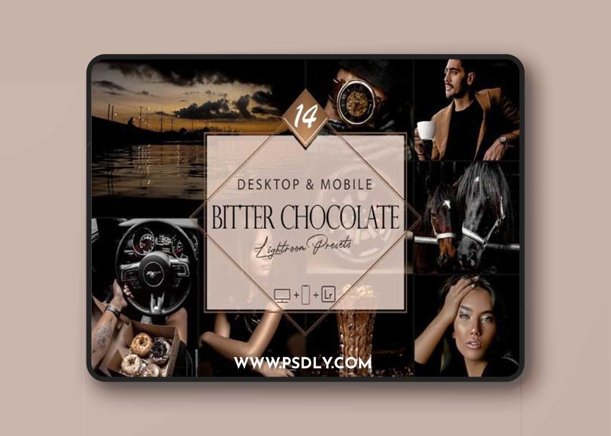 14 Bitter Chocolate Lightroom Presets