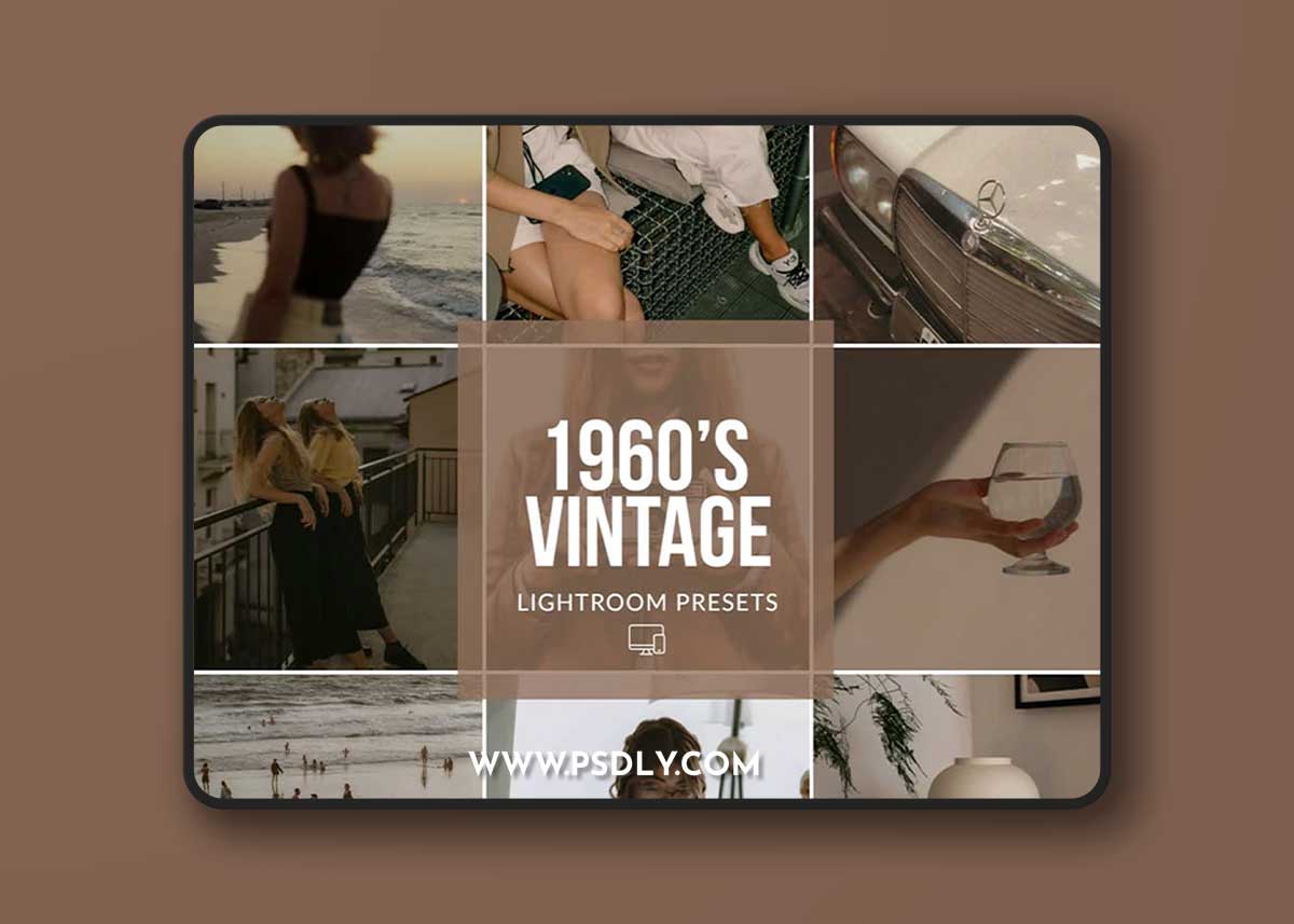 1960's VINTAGE LIGHTROOM PRESETS (MOBILE + DESKTOP)