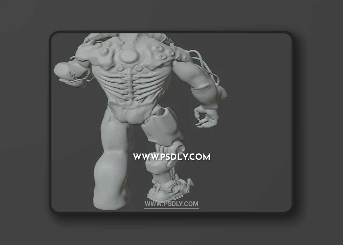 3D STL Doom - Eternal Tyrant