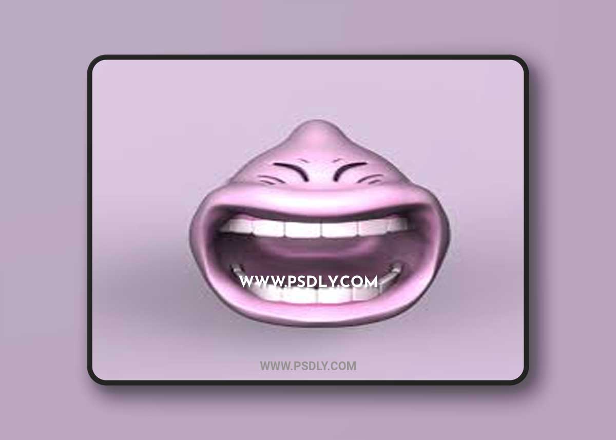3D STL Majin Buu Candy Candy Candy Candy Candy Box