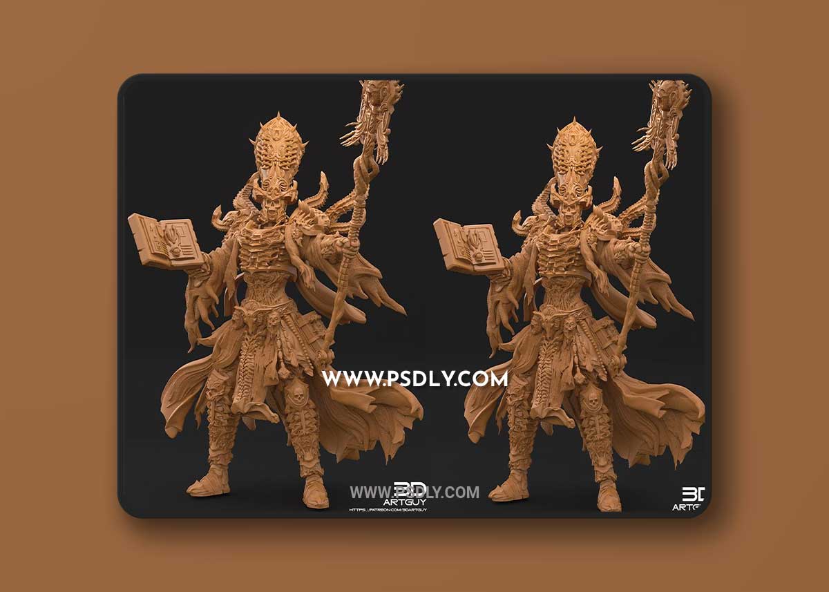 3DArtGuy - Fantasy Characters Pack February 2022 3D Model