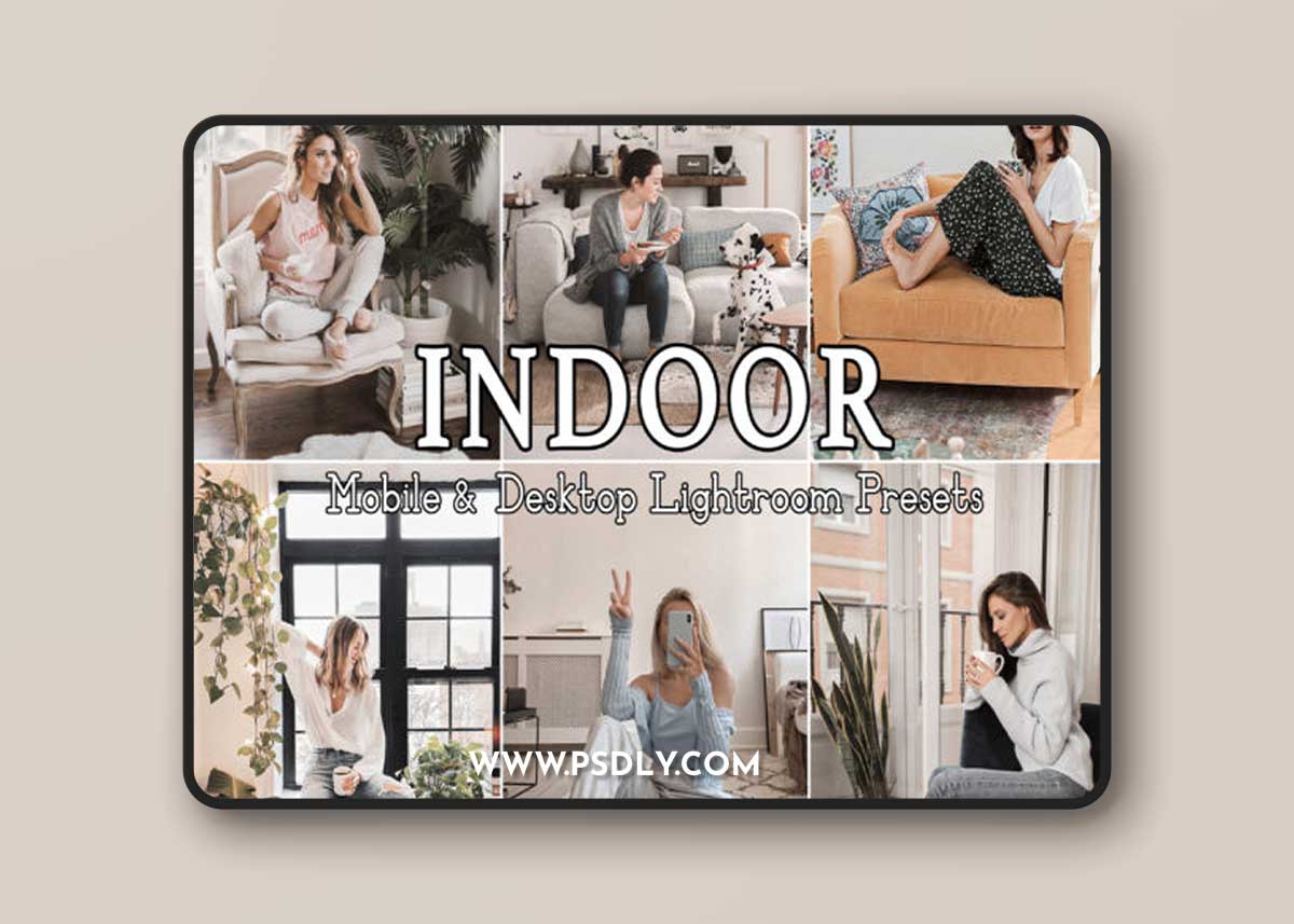 6 Indoor Lightroom Mobile Presets