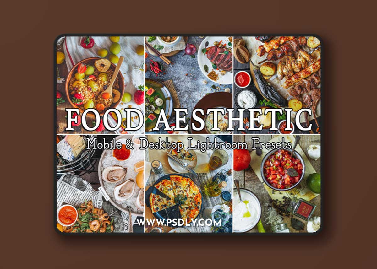 7 Food Lightroom Mobile Presets