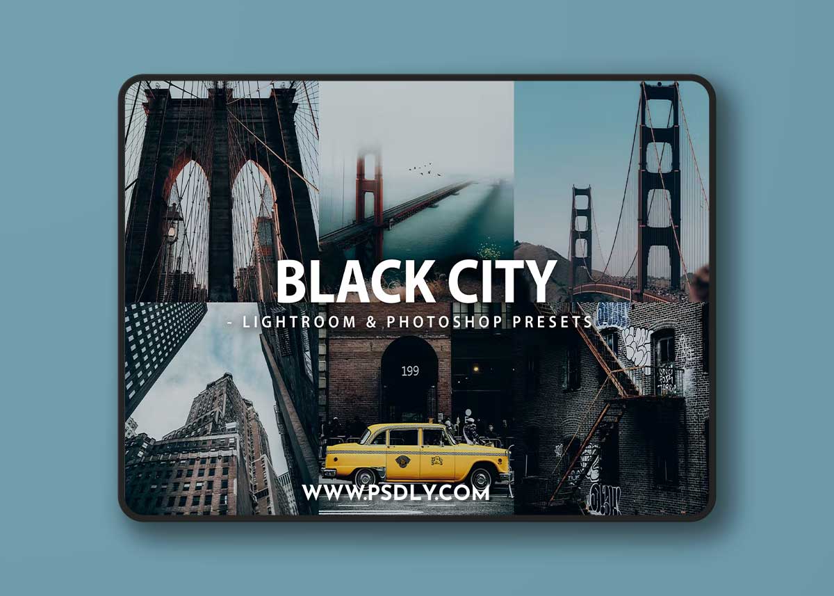 8 Back City Lightroom and Photoshop Presets