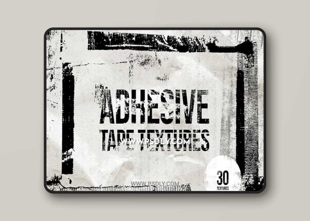 Adhesive Tape Textures - TIFF & PNG