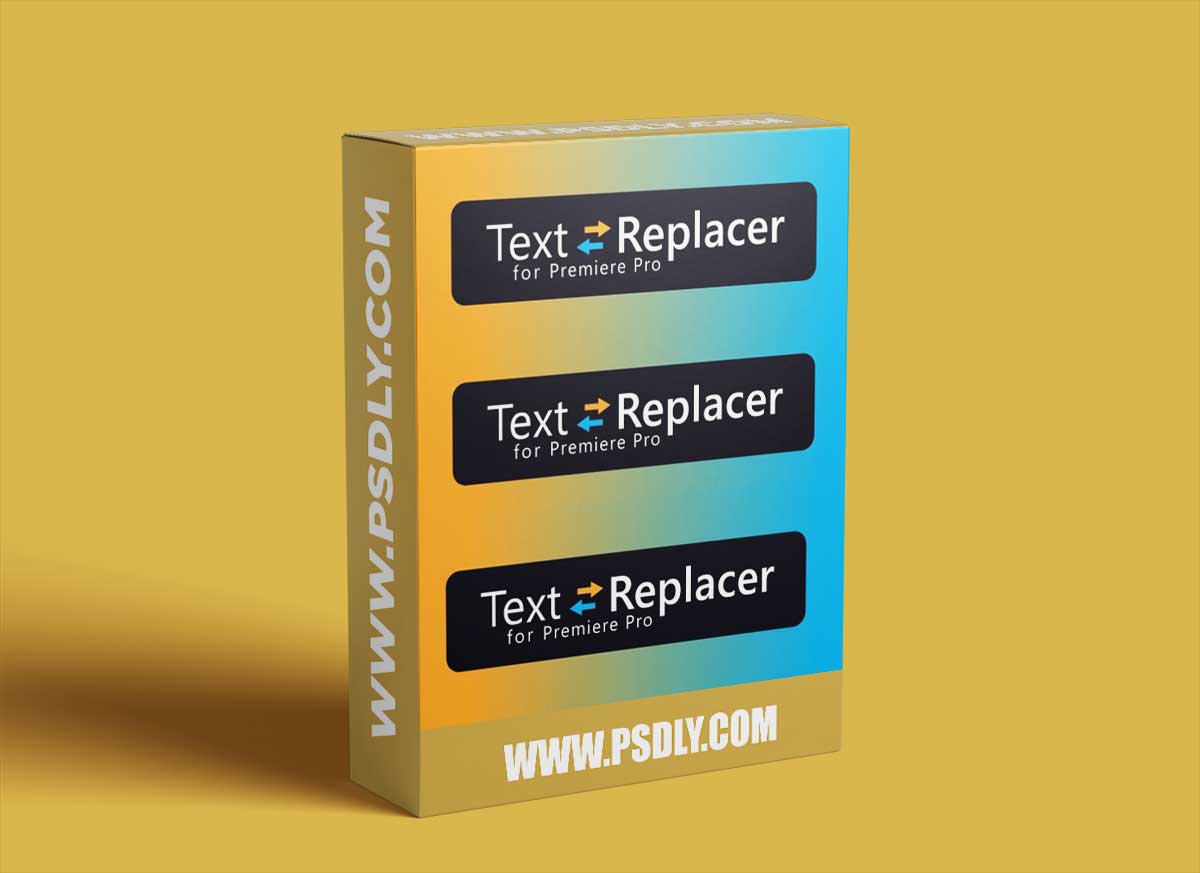 Aescripts Text Replacer for Premiere Pro v1.5 Win/Mac