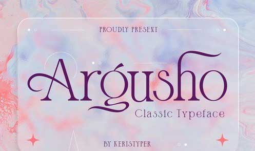 Argusho Font