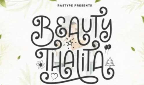 Beauty Thalita Font