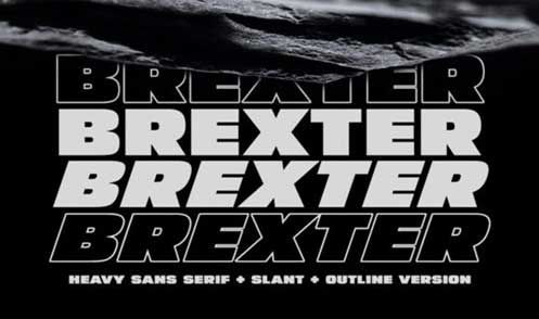 CM - Brexter - Heavy Sans Serif 6858630