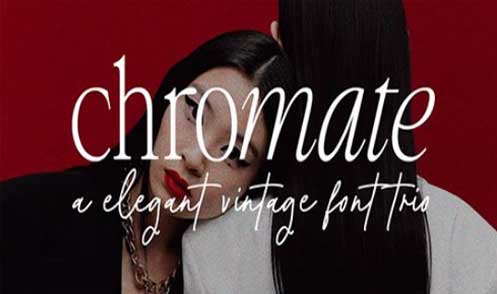 Chromate Font Family