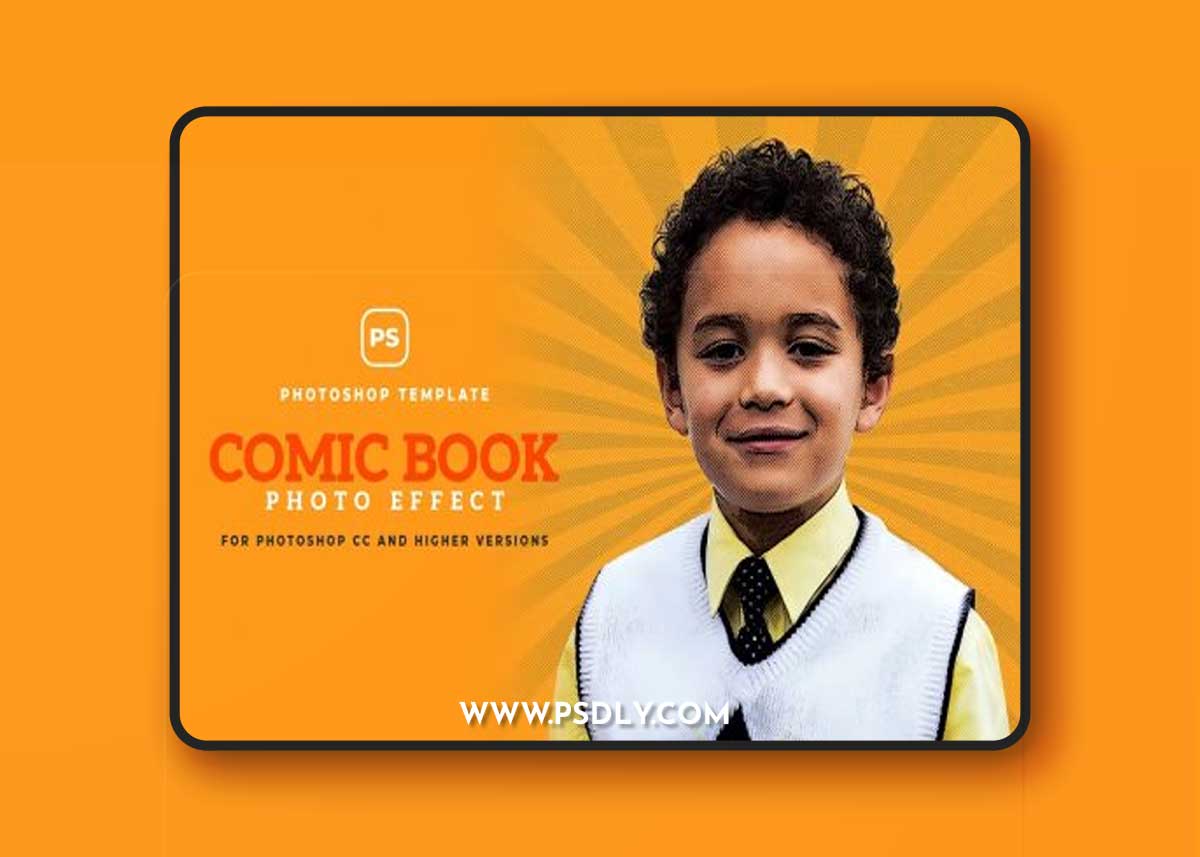 Comic Book Effect Photoshop