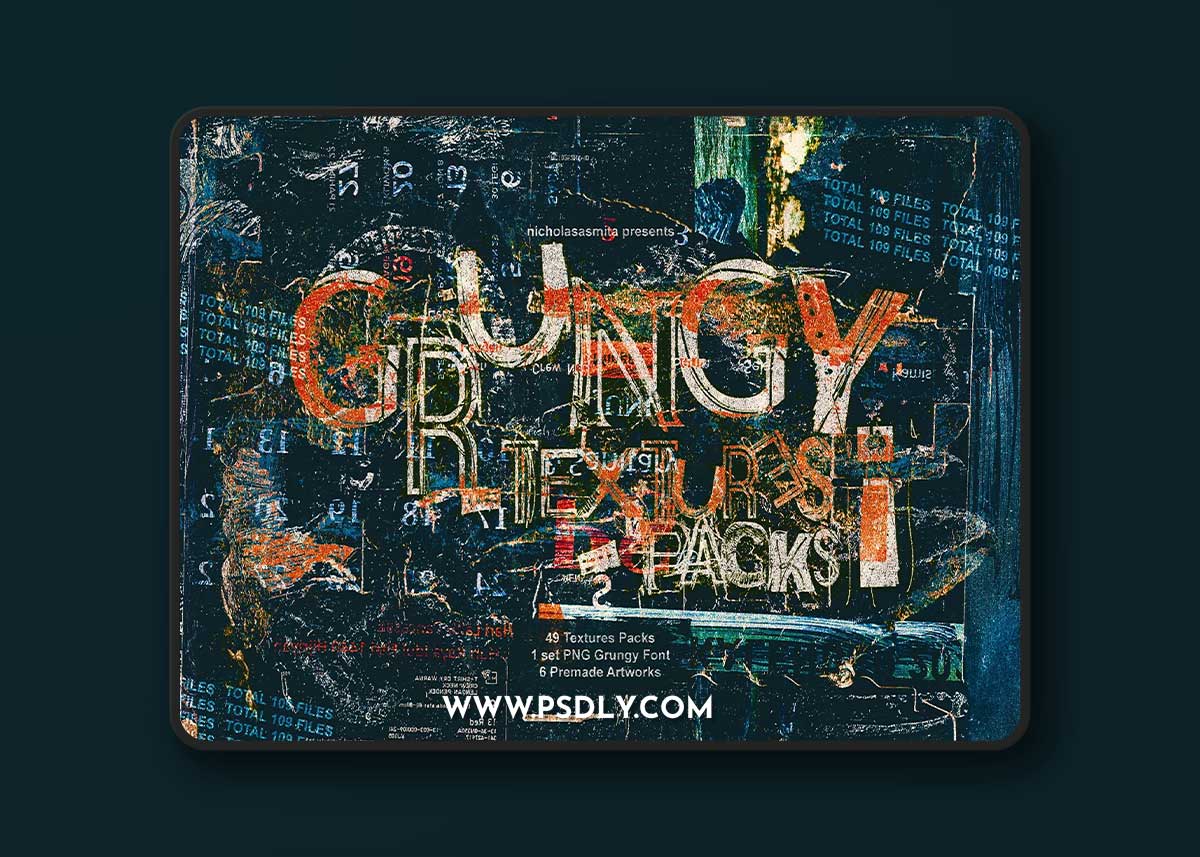 CreativeMarket - Grungy Textures Packs 4638966
