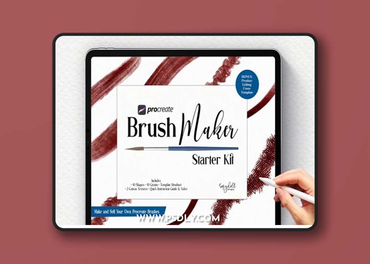 CreativeMarket - Procreate BrushMaker Starter Kit 7221193