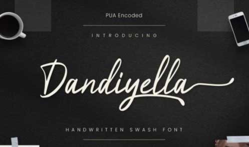 Dandiyella Font