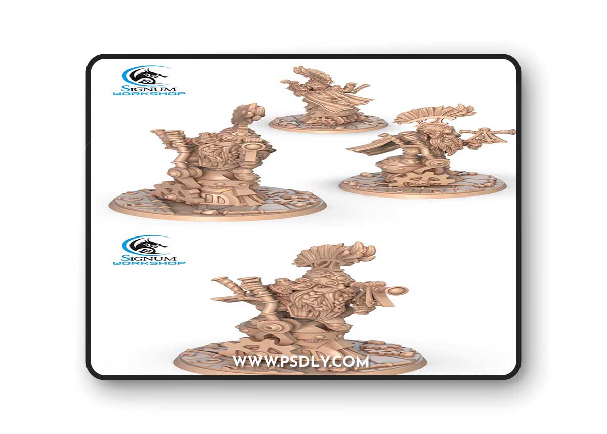 Daryn-Cas, the Thermo-Priest 3D Print Model