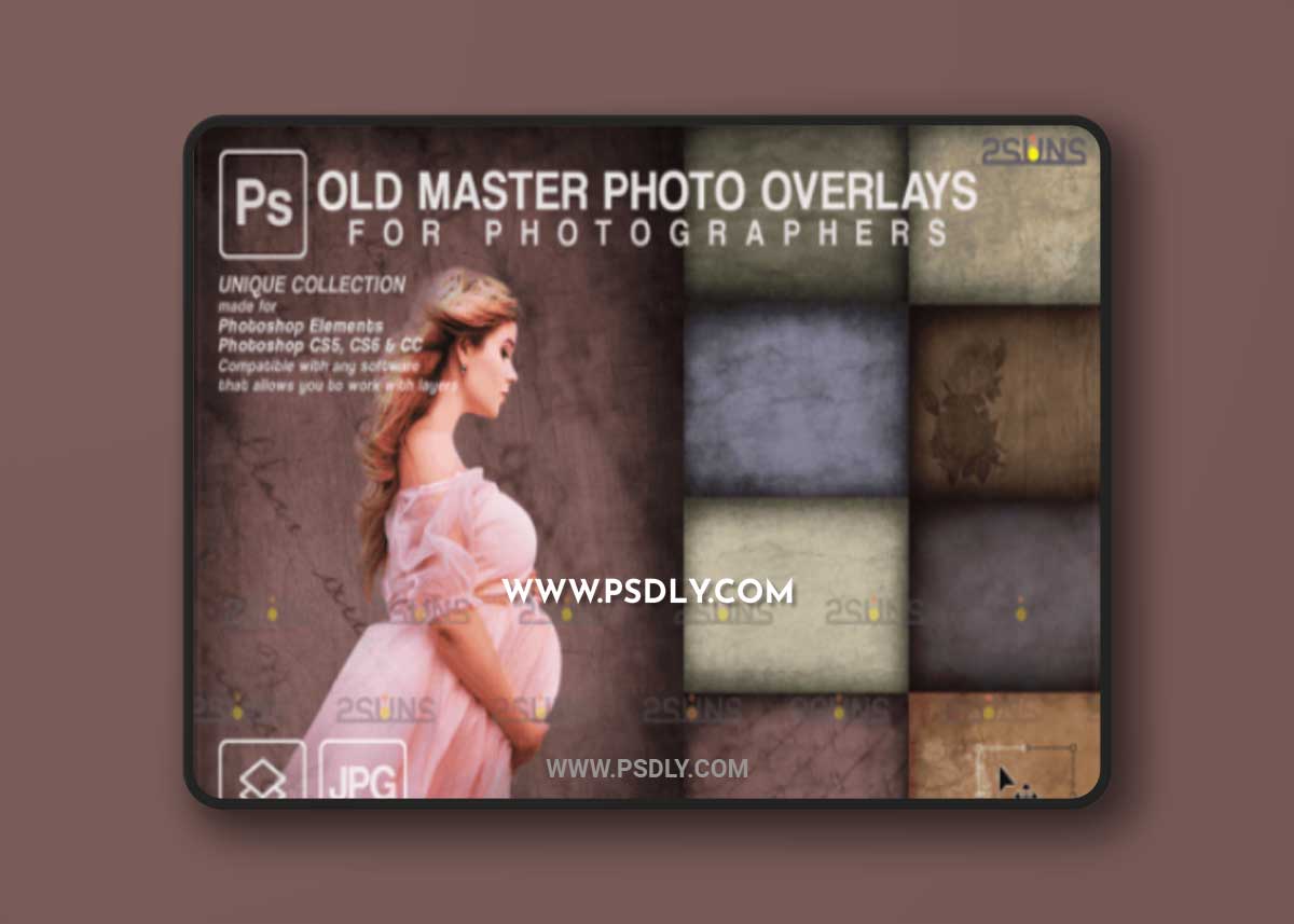 Fine Art Textures Photoshop Overlays Old