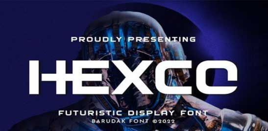 Hexco - Monospace Sans Serif Display Font