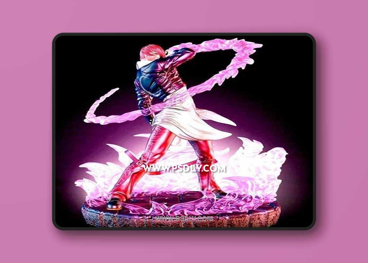 Iori Yagami - King of Fighters 3D Print Model