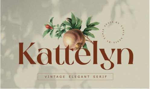 Kattelyn - Vintage/Classic Beauty Elegant Serif