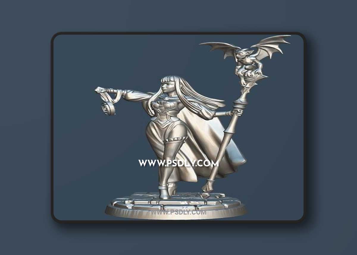 Labyrinth Witch and Abbess in Armor 3D Print Model