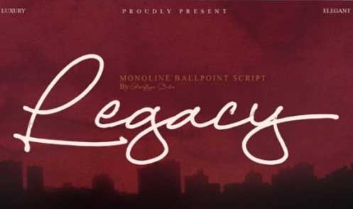 Legacy Font
