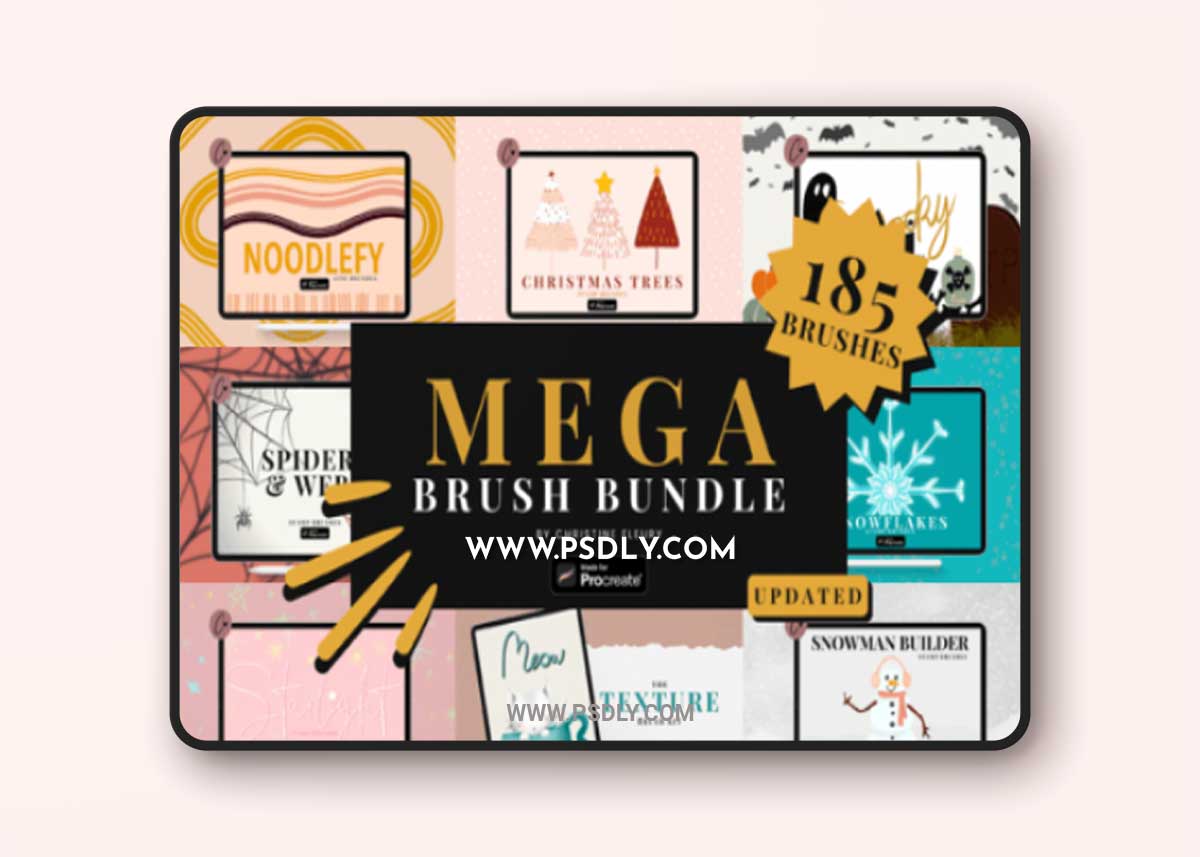 Mega Brush Bundle for Procreate