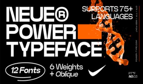 Neue Power Font Family