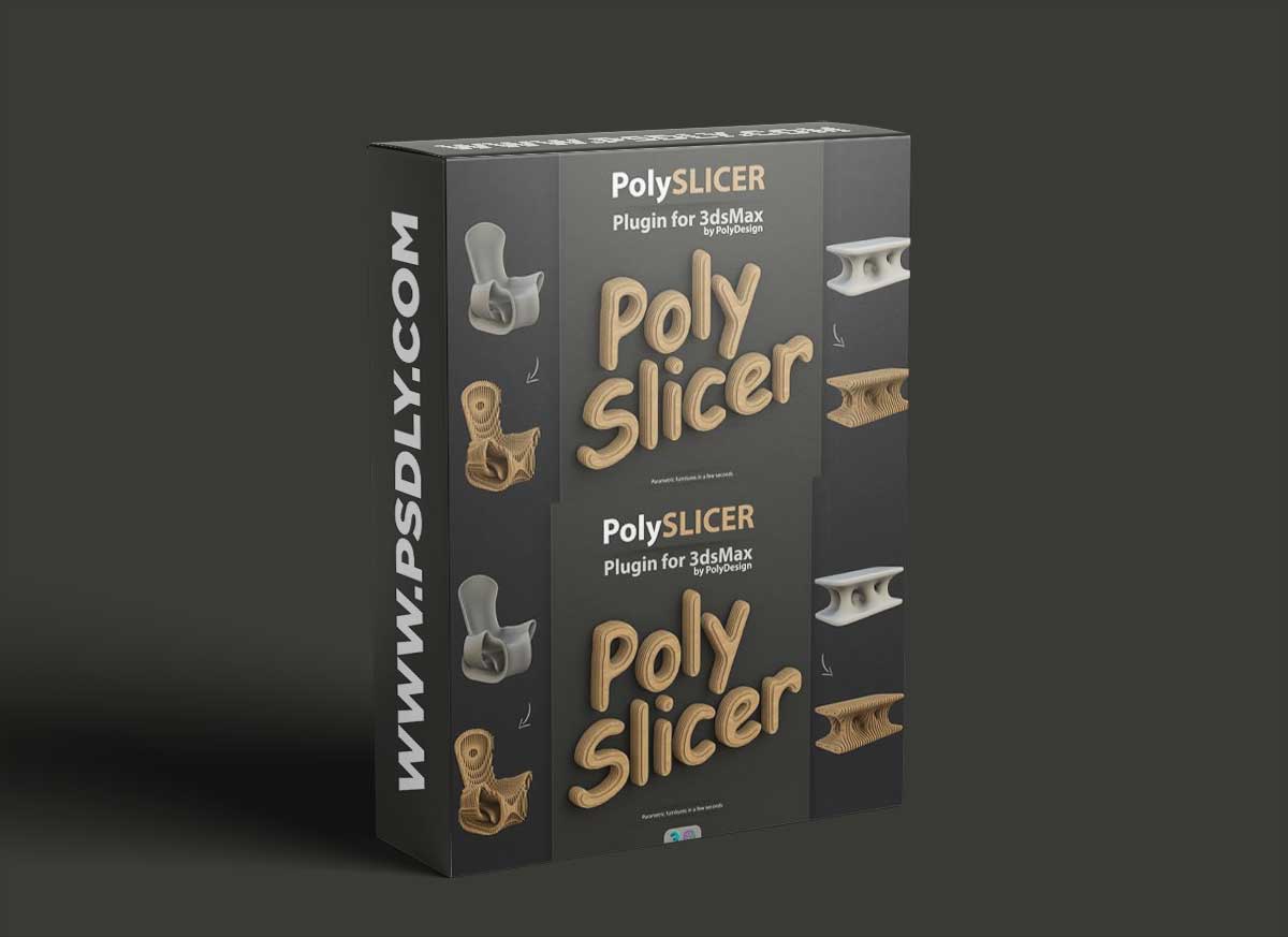 PolyDesign3D PolySlicer 1.01 for 3Ds Max 2016-2023