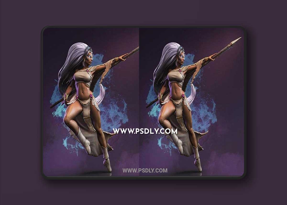 Storm Savage Lands 3D Print Model