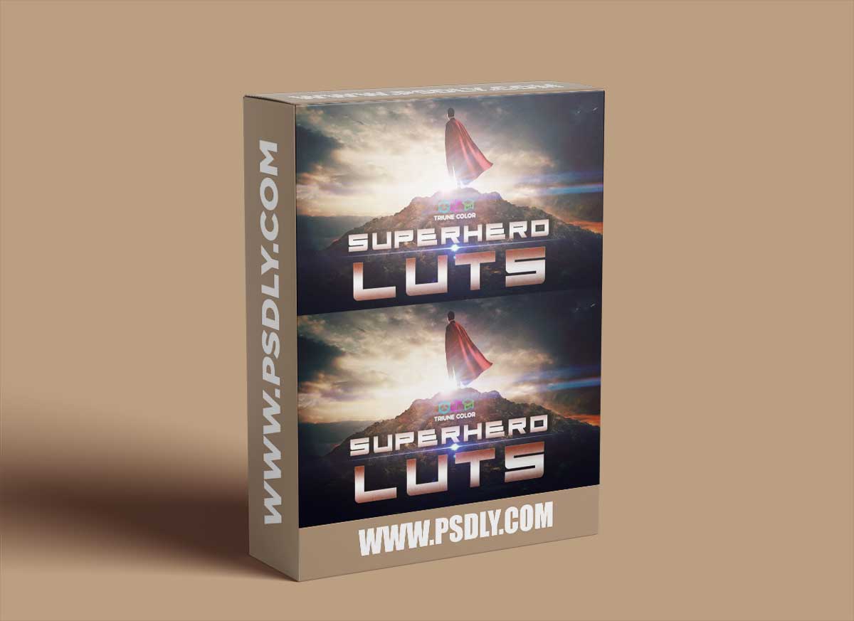 Superhero LUTs – Triune Digital