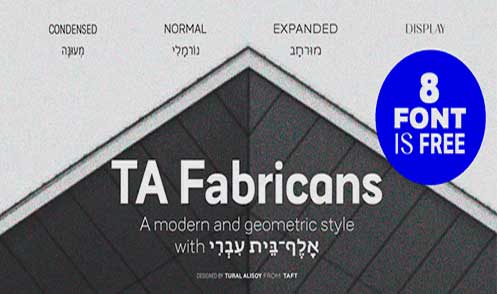 TA Fabricans Font Family