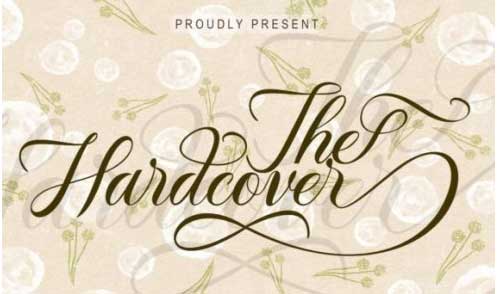 The Hardcover Font