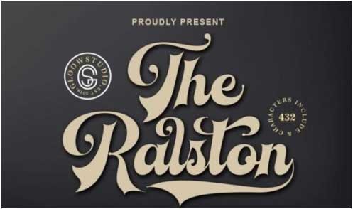 The Ralston Font