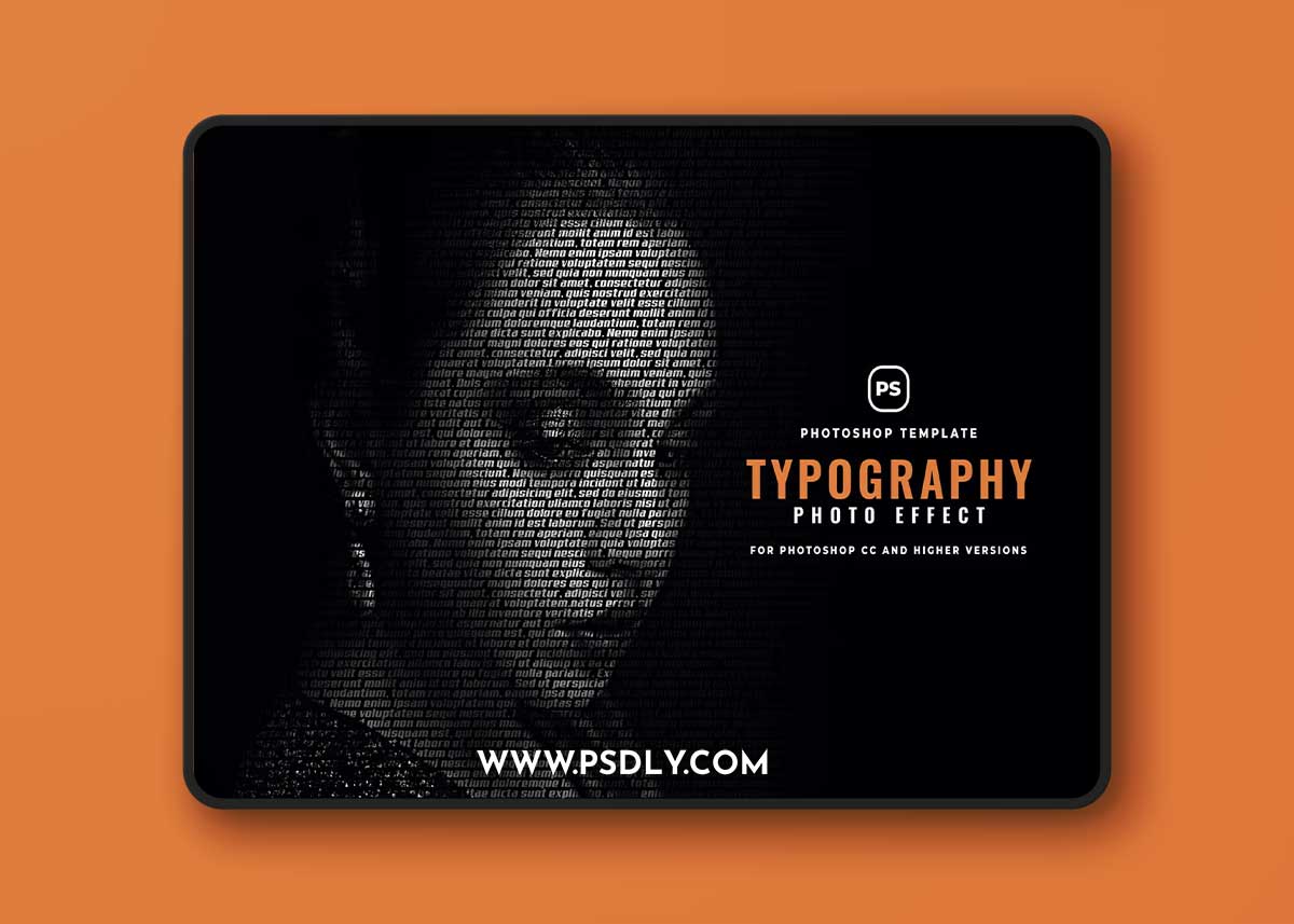 Typography Effect Photoshop