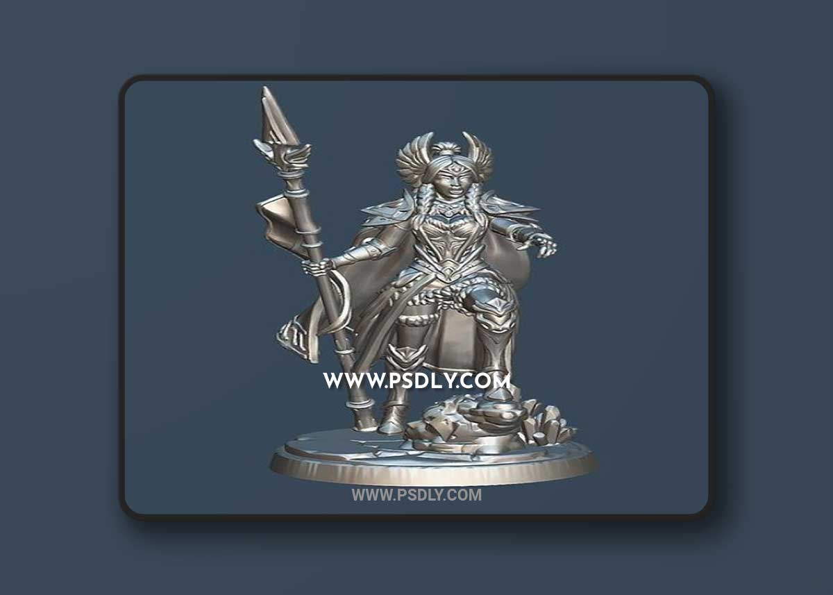 Valkyrie - Champion, Archer 3D Print Model