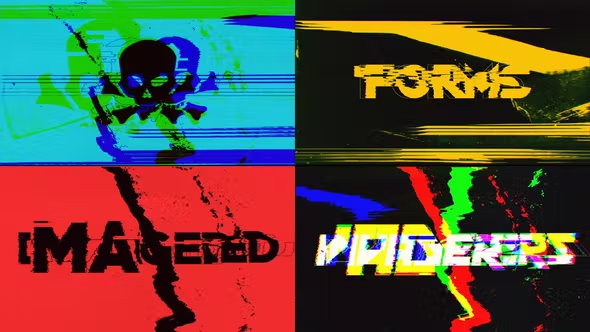 Videohive Lost Signal Glitch Opener 25445018