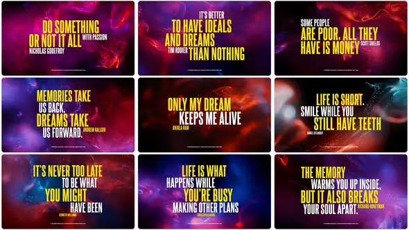 Videohive Quotum - Typography (Fluid Ink) 38223683